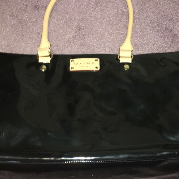 RARE Kate Spade Patent Leather Tote - copy - Picture 10 of 14